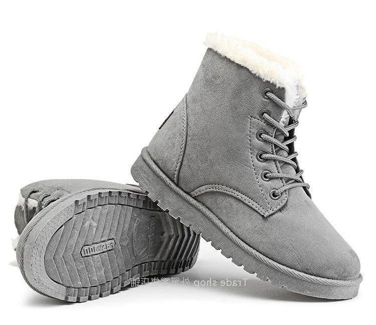 Female Warm Ankle Boots for Winter