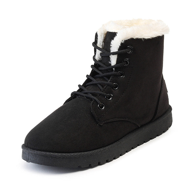 Female Warm Ankle Boots for Winter